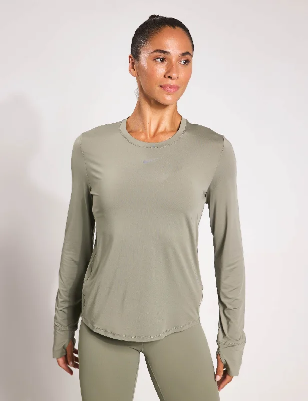 Flash Sale Now One Classic Dri-FIT Long-Sleeve Top - Light Army/Black