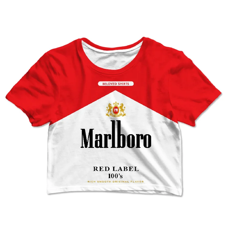 Sales Clothes Red Label Crop Tee