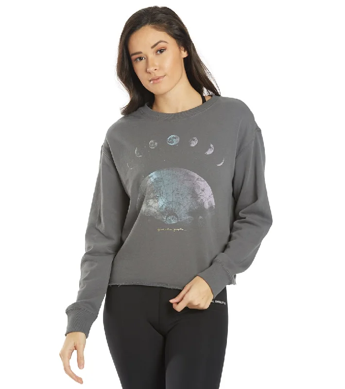 New Season Fashion Preview Spiritual Gangster Moon Dream Mazzy Pullover Sweater Slate