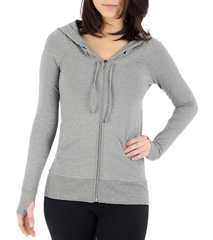 Weekend Exclusive Tonic Women's Breaker Yoga Hoodie Pebble