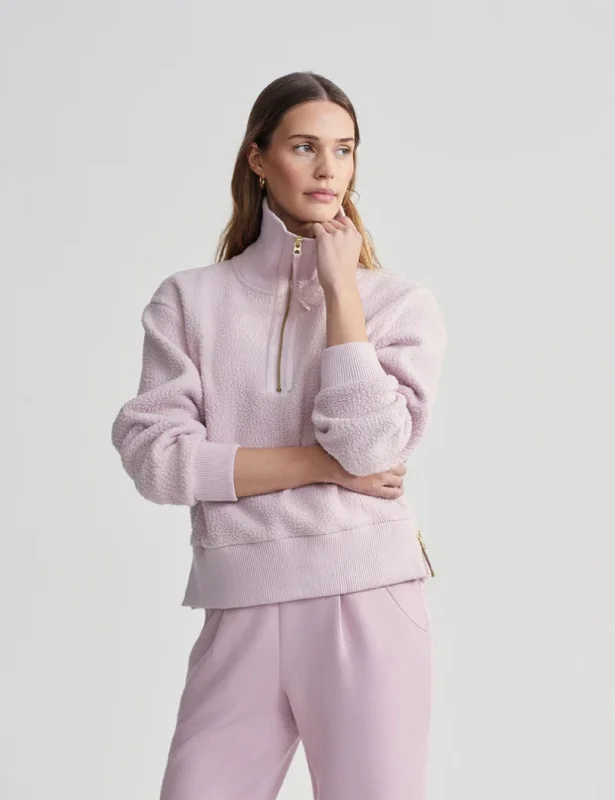 Online Clothing Stores Roselle Half-Zip Fleece - Burnished Lilac